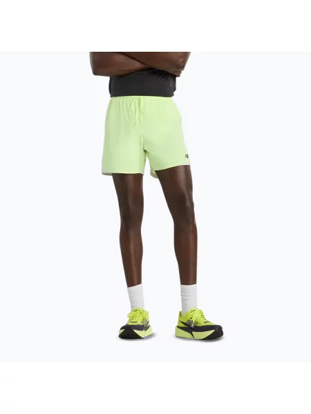 Pantaloni scurți de alergare pentru bărbați New Balance Run Essentials 5" afterglow