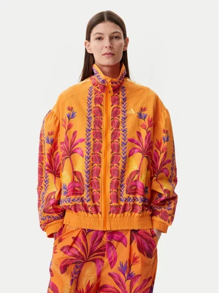 Adidas Demisezoninė striukė FARM Premium oranžinė