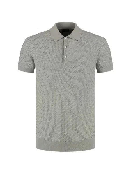 Polo Brioni tricotate gri