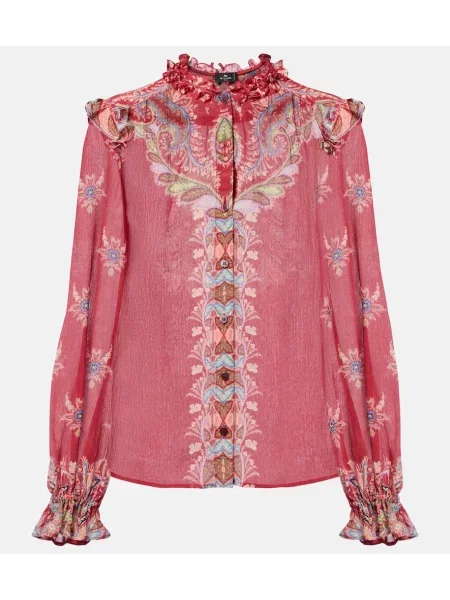 Bluză Etro cu imagine roșu