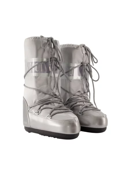 Śniegowce Moon Boot Icon Glance silver szare