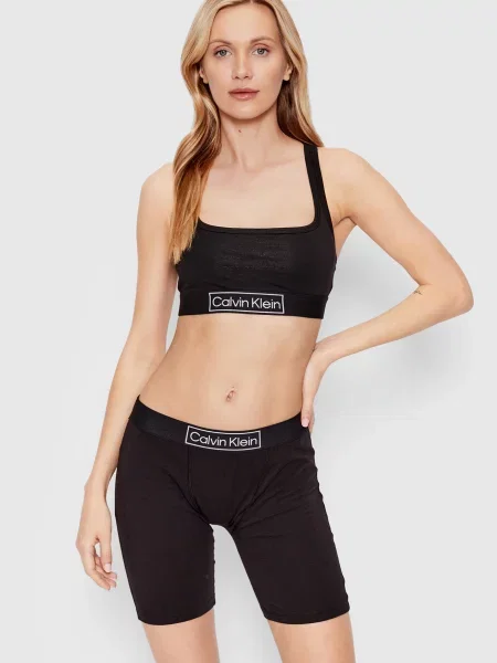 Без подкладки бюстгальтер Calvin Klein черный