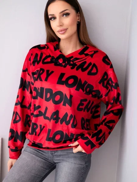 Geacă Kesi cu glugă negru