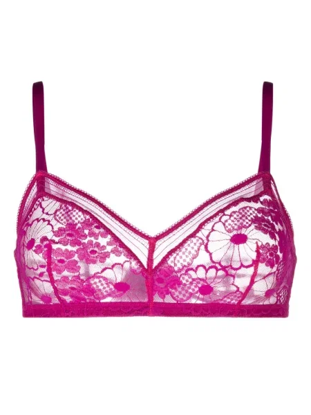 Sutien Eres din dantelă violet