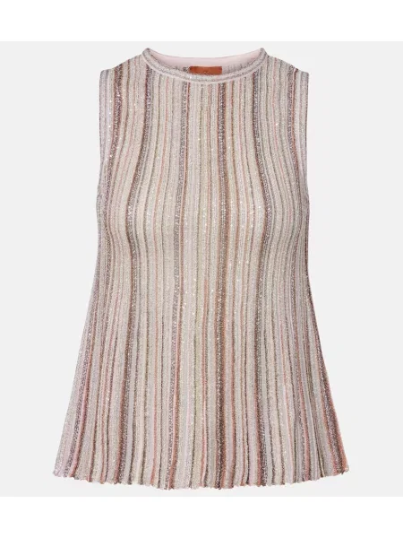 Top Missoni cu dungi