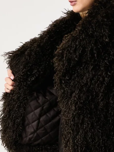 MICHAEL Michael Kors пальто зі штучного хутра