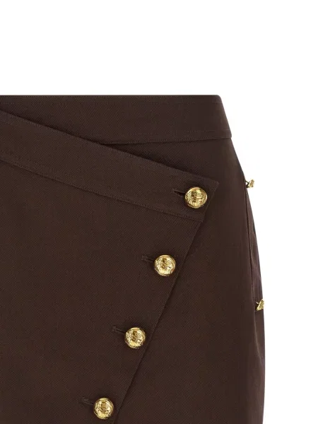 Fusta mini Elisabetta Franchi maro