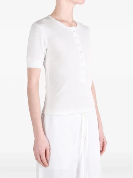 Tricou Studio Nicholson tricotate alb