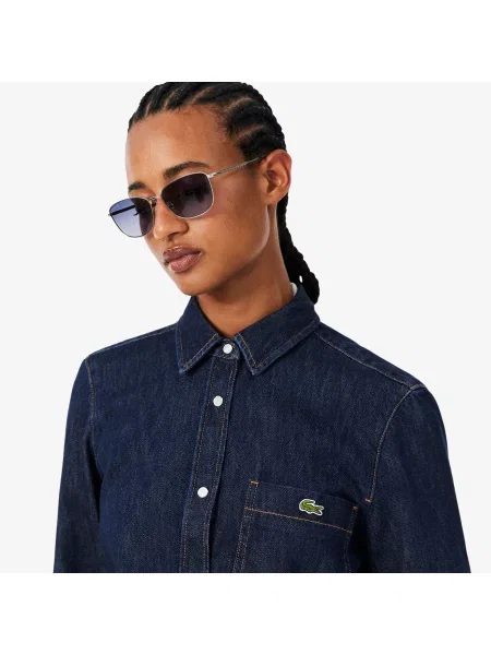 Сорочка Lacoste синя