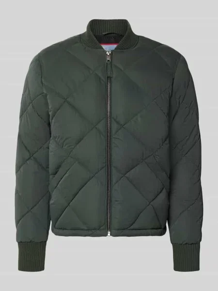 Kurtka pikowana o kroju regular fit ze stójką Superdry