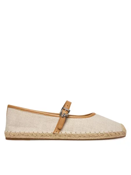 Espadrilky MICHAEL Michael Kors Lynn Ballet Krémová