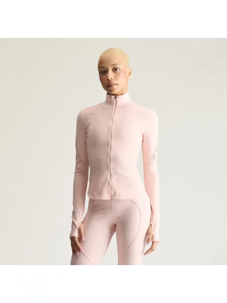 Bunda adidas by Stella McCartney Training Midlayer růžová