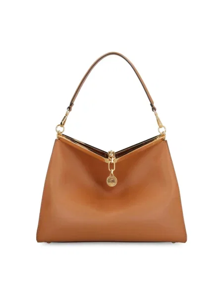 Torebka skórzana Etro skórzana brązowa