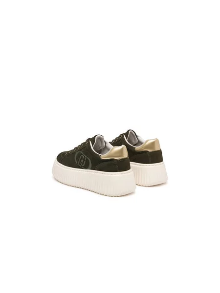 Sneakersy Liu Jo Elodie 01 Kaki