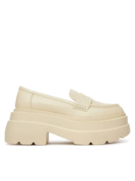 Loafersy DeeZee beżowe