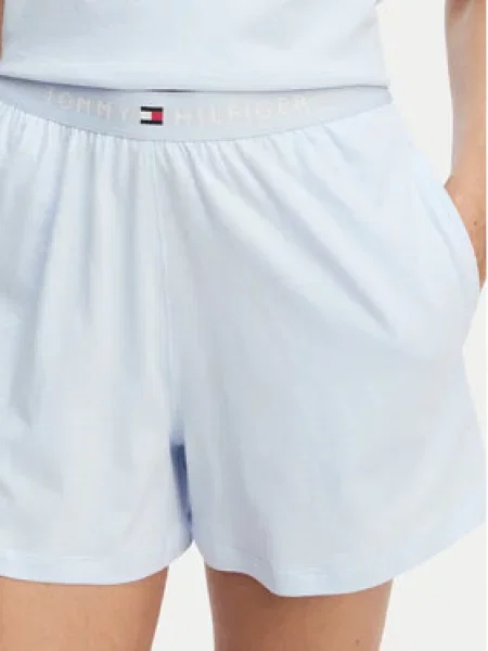 Pizsama Tommy Hilfiger Underwear világoskék