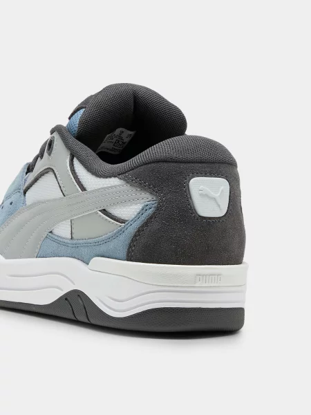 Жіночі Кеди низькі PUMA комбінований верх сірий