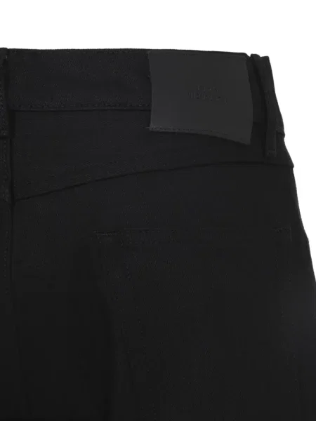 Blugi Studio Nicholson cu picior lat negru