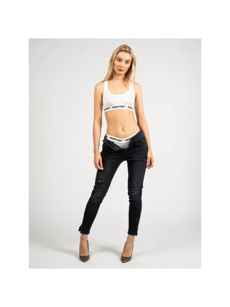 Slipy Philipp Plein białe