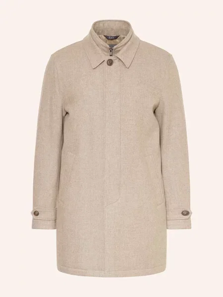 Fay Płaszcz beige beżowy