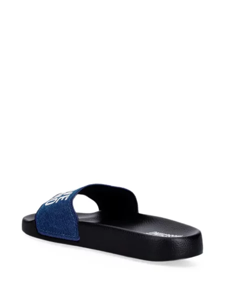 Papuci Love Moschino cu imagine albastru