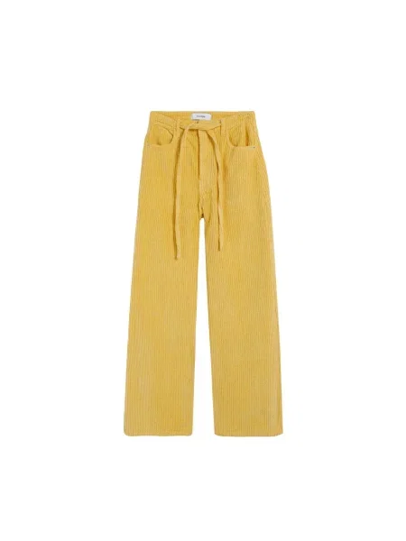 Scalpers Pantaloni muștar galben