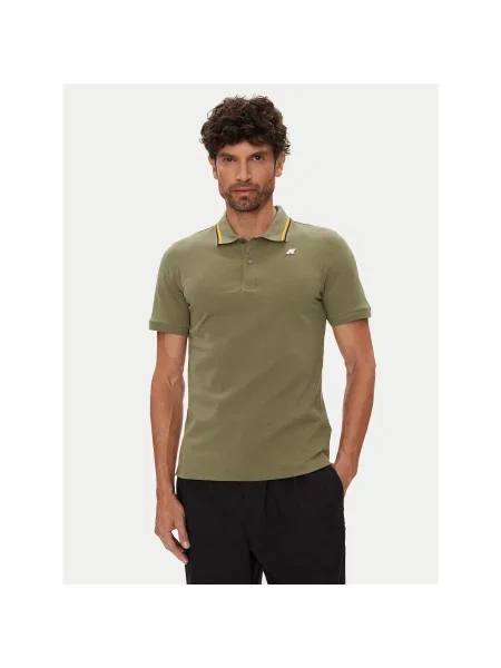 Поло K-way зеленое