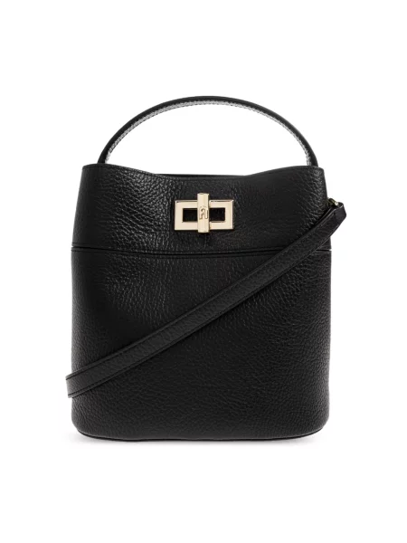Torebka Furla skórzana czarna