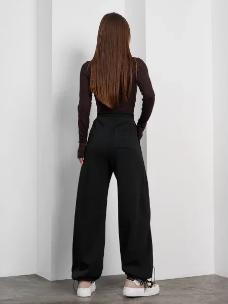 Повседневные брюки Issa Plus черные