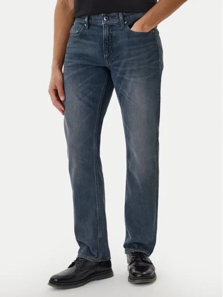 G-Star Raw Τζιν Mosa Γκρι Straight Fit μπλε