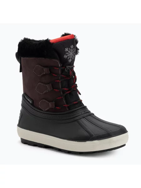 Кожаные дутики Boatilus коричневые