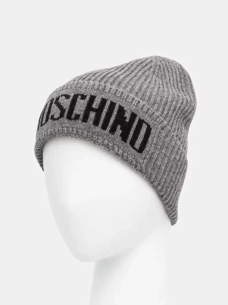 Шапка Moschino серая