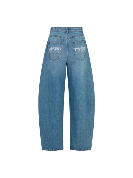 Jeansy Alexander Wang niebieskie