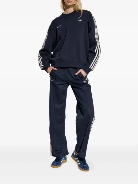 Sneakerși Adidas cu dungi roșu