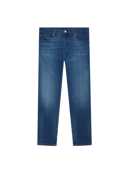 Jeansy o kroju slim fit z 5 model ‘Delaware’ Boss niebieskie