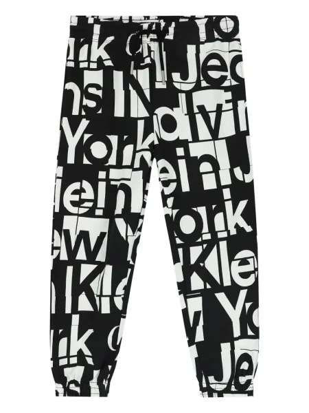 Spodnie dziecięce Calvin Klein czarne