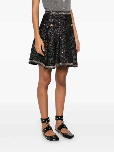Mini sukňa Giambattista Valli čierna