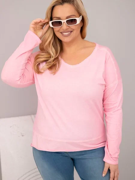 Bluză Kesi Włoski roz