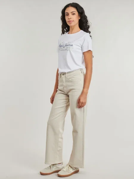 Tricou Pepe Jeans alb