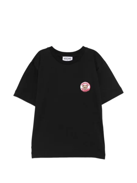 Gyerek póló Moschino fekete