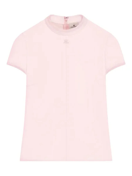 Krótka koszula Courreges różowa