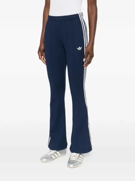 Pantaloni Adidas din piele de căprioară verde