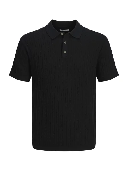 JACK & JONES Pulover JJEEMIL' negru