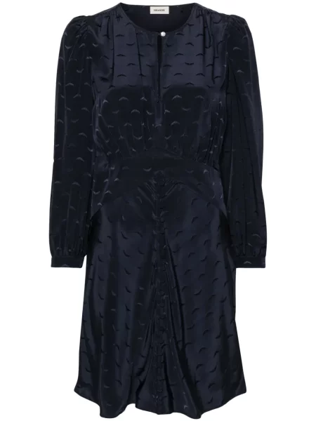 Rochie Zadig&voltaire din jacard de costum albastru