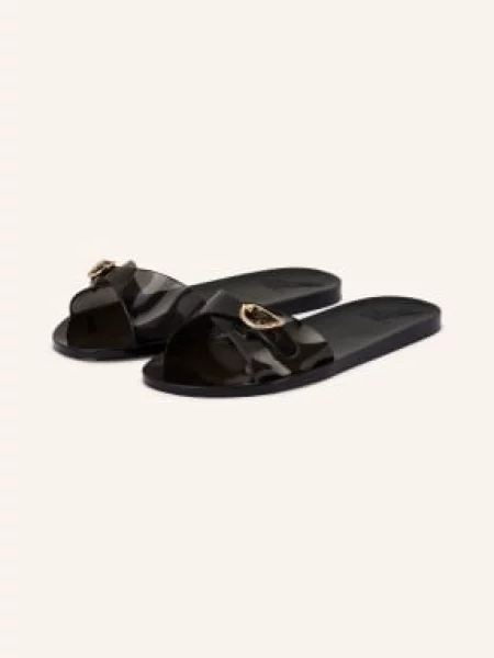 Ancient Greek Sandals Pantofle Filia Jelly / zlatá černá