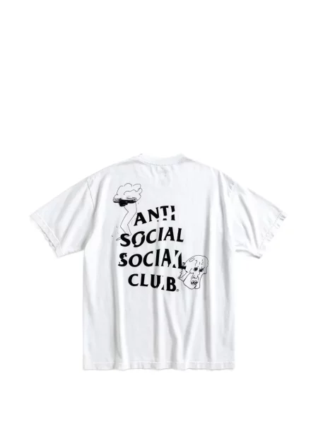 Μπλούζα Anti Social Social Club με σχέδιο λευκό