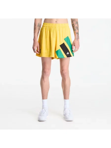 Pantaloni scurți adidas Brain Dead Disney Football Shorts Bold Gold M