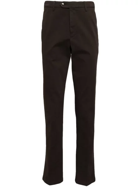 Pantaloni chino Canali maro