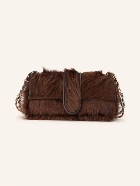 Jacquemus Kabelka Přes Rameno Le Bambino Chaine hnědá