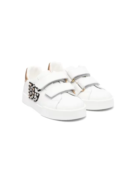 Sneakersy dziecięce Dolce And Gabbana białe